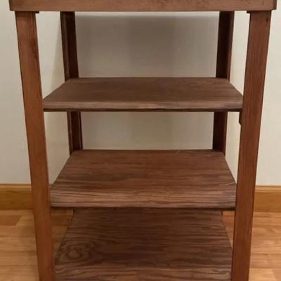 Handmade Wooden Multi-Tier Stand