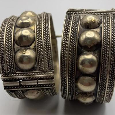 Two Saharan Cuff Bracelets