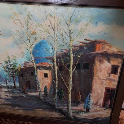 Painting Of Armenian Quarter In Esfahan, Iran By Gregor
