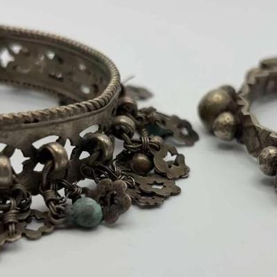 Two Ornate Saharan Bracelets