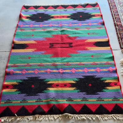 Hand Woven Blanket From North Morocco