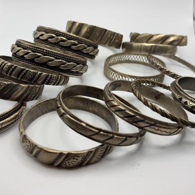 Large Lot Of Moroccan Bracelets