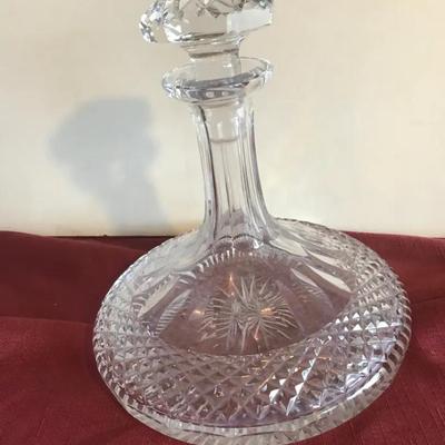 Waterford Crystal Ships Decanter