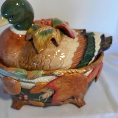 Fitz And Floyd Classics Duck Tureen