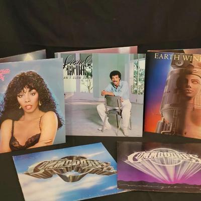 LP Vinyl Records | Motown | Donna Summer, Lionel Richie, Earth Wind & Fire & Commodores