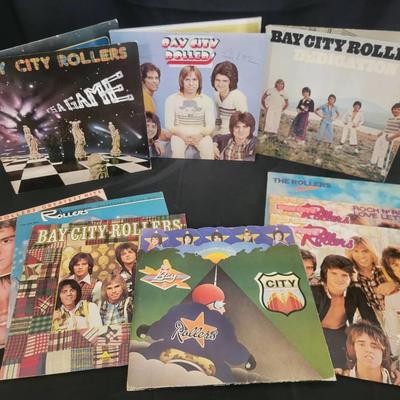 Vinyl Records | Bay City Rollers LP Album Collection incl. Greatest Hits, Dedication & More