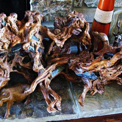 Sale Photo Thumbnail #48: Large Burl Root Wood Display