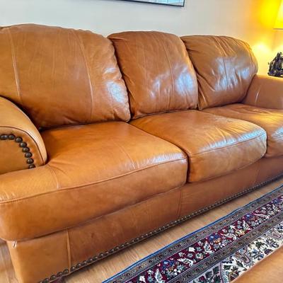 Leather sofa