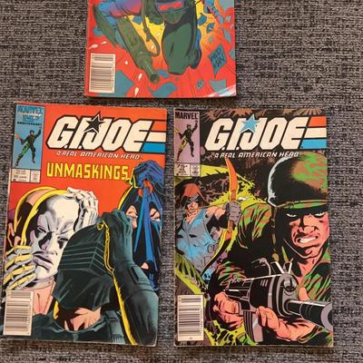 3 G.I. Joe Comics 