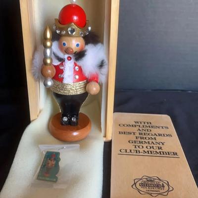 Original Steinbach “The Little King Of Franconia” 7”h Nutcracker 