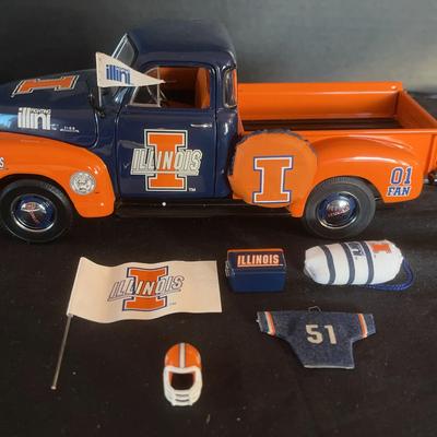 Danbury Mint - 1953 Chevrolet Tailgate “Fighting Illini” Pickup