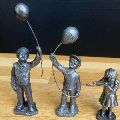 Ricker Pewter Figurines