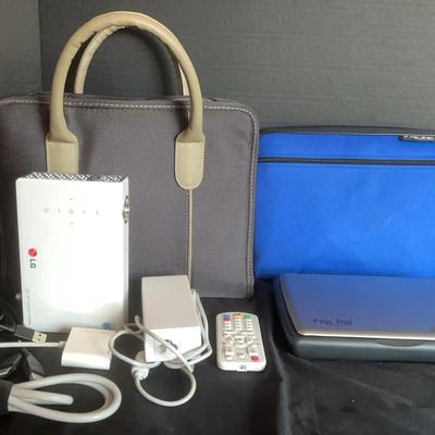 LG Portable LED Projector, Flip PAL Mobile Scanner & Pandigital Handheld Scanner