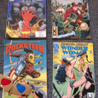 3 DC Comics & Disney Rocketeer 3D Comic