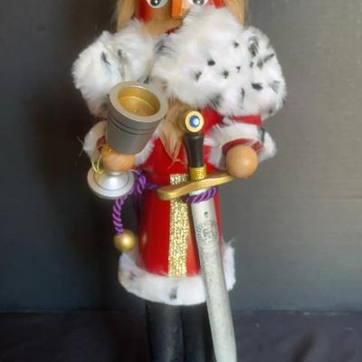 Steinbach “King Arthur Of Camelot” 18”h Nutcracker 