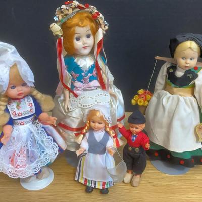 European Doll Figurines 