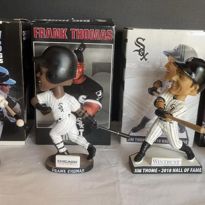 White Sox Bobble Heads - Star Wars, Thomas, Jones , Thome