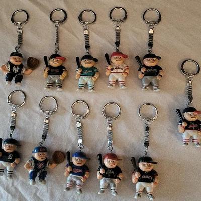 11 'Lil Sports Brat MLB keychains #2