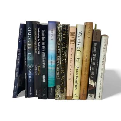 Lot of 13 Christian/Spiritual Books – 11 Adam Hamilton + 2 Kathleen Norris