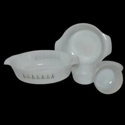 Fire-King Milk Glass 