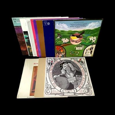 Vintage Classical & Choral Vinyl LP Lot (9)