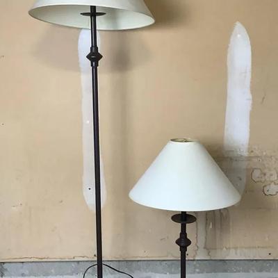 Lot of Floor Lamps – Mix of Styles for Living Room or Office