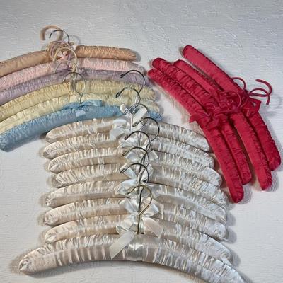 Satin Wrapped Padded Hangers 