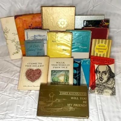 Vintage Inspirational & Religious Booklet Lot – 1930s–1960s • Poetry, Devotionals, Motivational Book