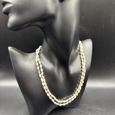 Murata Peal Co. Rice Peal Necklace 