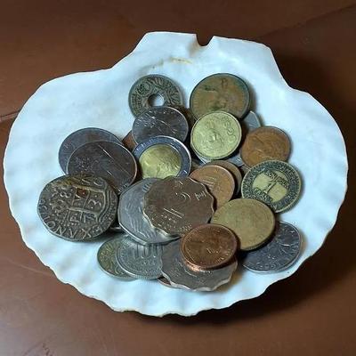Mystery Lot Of 40 Coins From Around The World