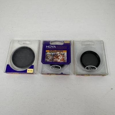 2 Hoya & 1 Tiffen Camera Filters
