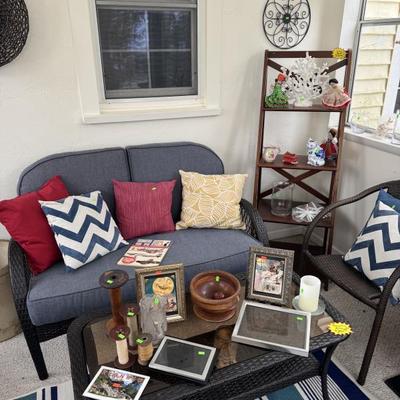 Sale Photo Thumbnail #61: Like new wicker furniture set