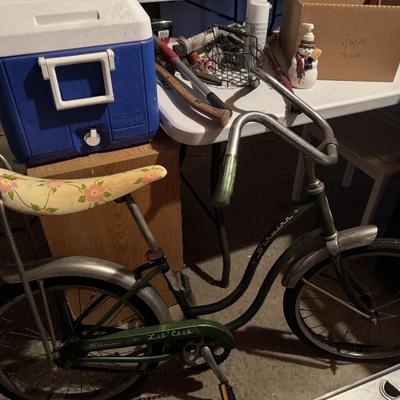 Sale Photo Thumbnail #128: Vintage Schwinn Stingray Lil Chic Banana Seat Bike 