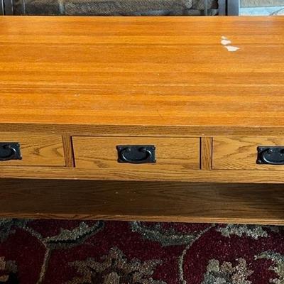 Solid Wood Coffee Table 