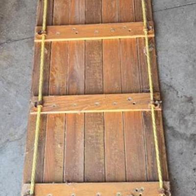 Adirondack Peters Wooden Toboggan