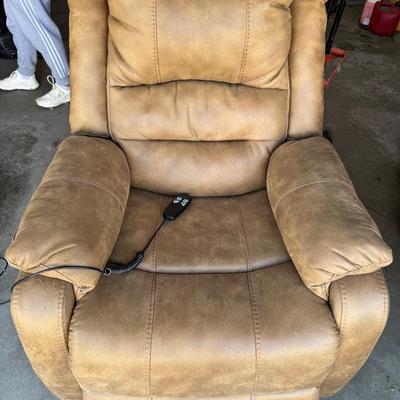 Electric Leather Recliner 