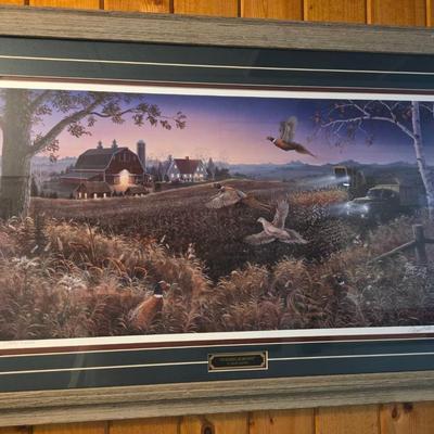 "Evening Harvest" Print by Mark Daehlin 