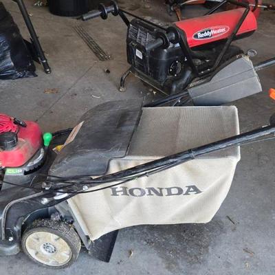 Honda HRX 217 Electric Start Push Mower 