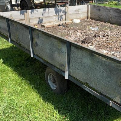 Large Trailer with Short Sides