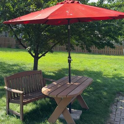 Rustic Outdoor Patio Set