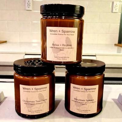 Beautifully Scented Winter Candle Collection