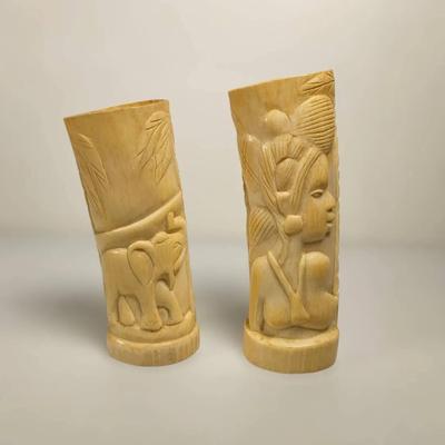 Carved Bovine Sculpture