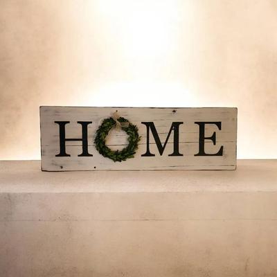 Reclaimed Wood Home Sign