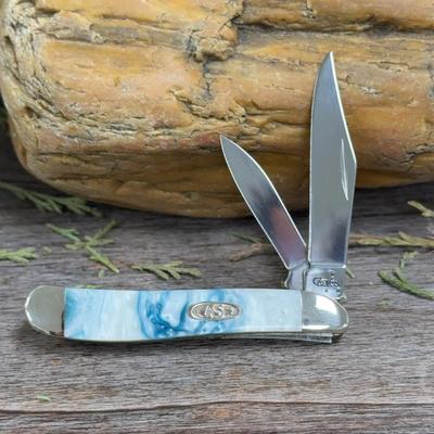 Case XX Blue Pearl Corelon Mini Trapper – 920050 SS (2005)