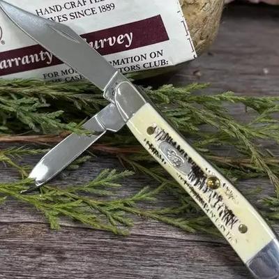 Case XX 6.5220SS “Peanut” – BoneStag Handle (2005) w/ Box