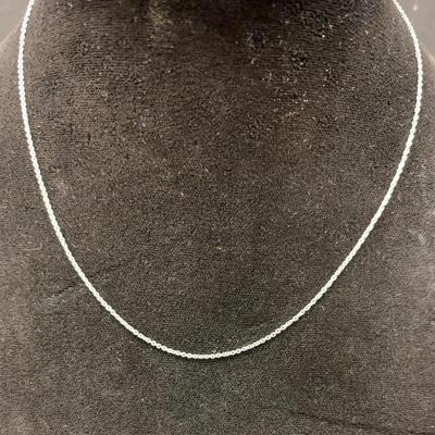 White Gold 14 K Necklace 