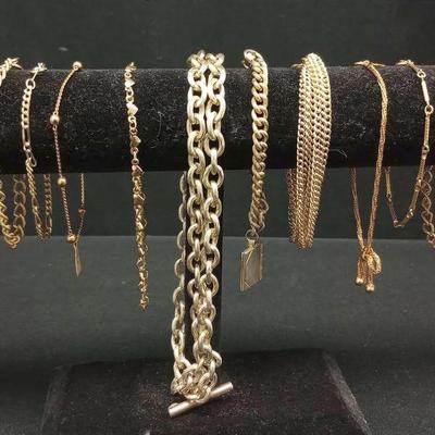 Goldtone Bracelets + More