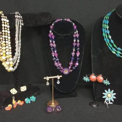 Vintage Costume Jewelry Sets