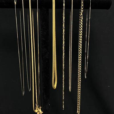 Goldtone Chains - Long