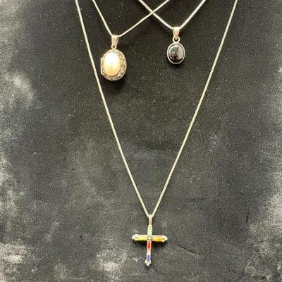 Sterling Pendant Necklaces